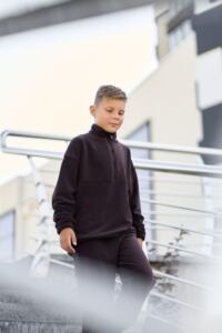Спортивний дитячий костюм Fleece Teddy Шоколадний - Зображення 3