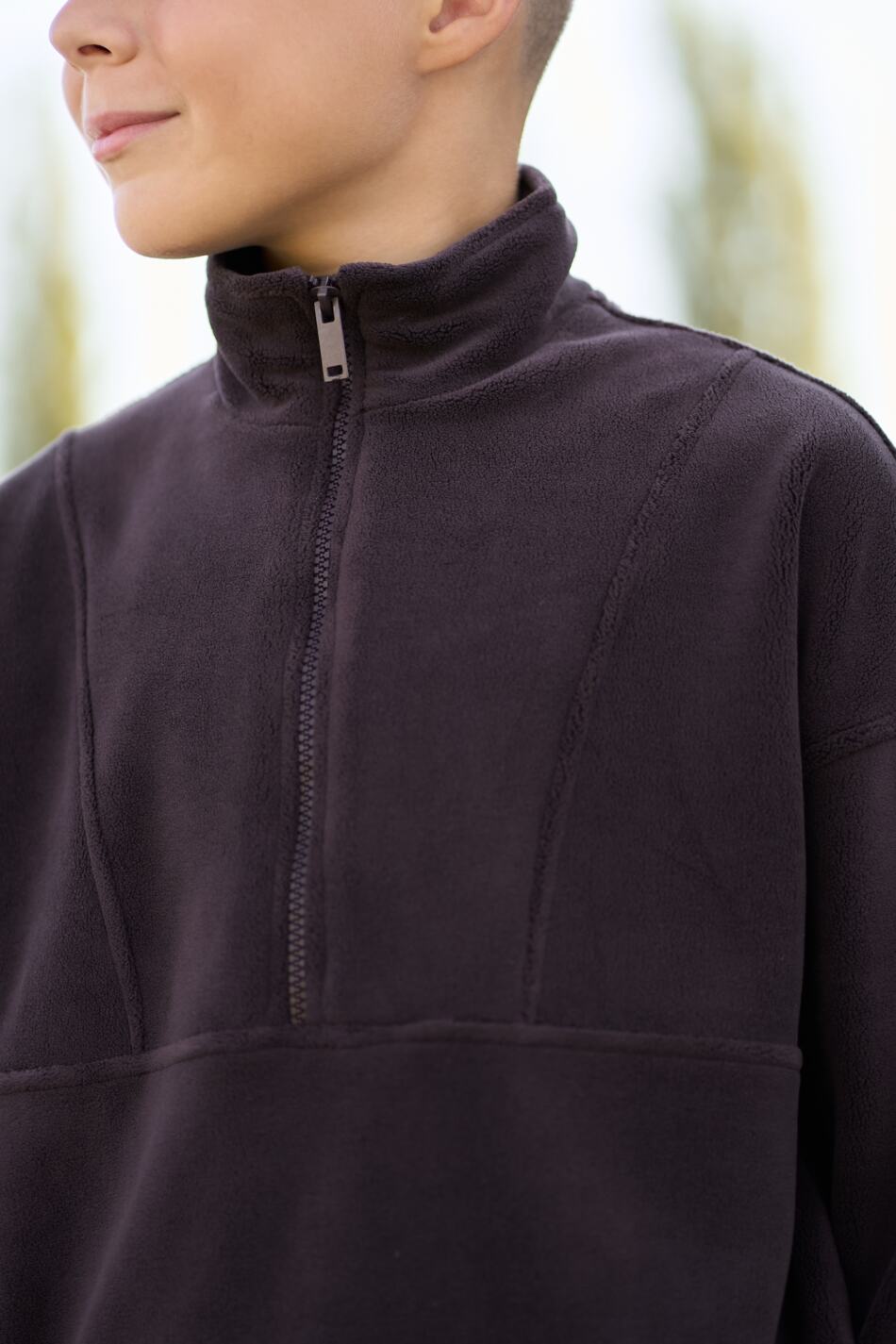 Спортивний дитячий костюм Fleece Teddy Шоколадний - Зображення 8
