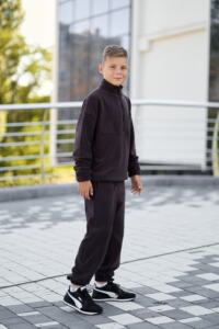 Спортивний дитячий костюм Fleece Teddy Шоколадний - Зображення 13