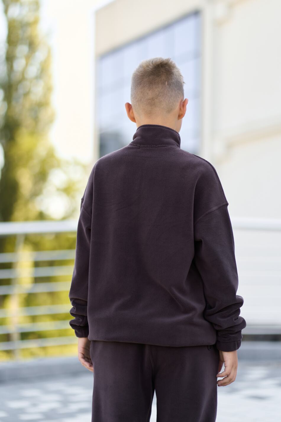 Спортивний дитячий костюм Fleece Teddy Шоколадний - Зображення 14