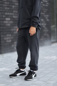 Спортивний дитячий костюм Fleece Teddy Графіт - Зображення 10