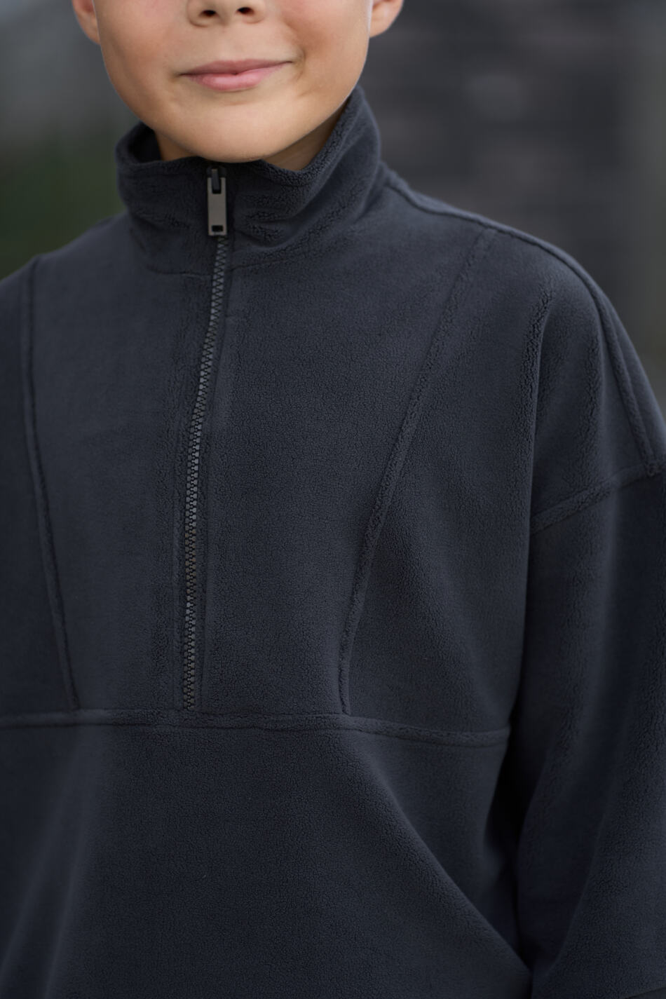 Спортивний дитячий костюм Fleece Teddy Графіт - Зображення 12