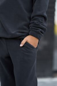 Спортивний дитячий костюм Fleece Teddy Графіт - Зображення 16