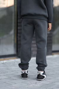 Теплий Спортивний дитячий костюм Fleece Sky Графіт - Зображення 10