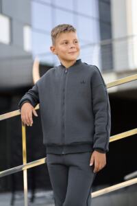 Теплий Спортивний дитячий костюм Fleece Sky Графіт - Зображення 13
