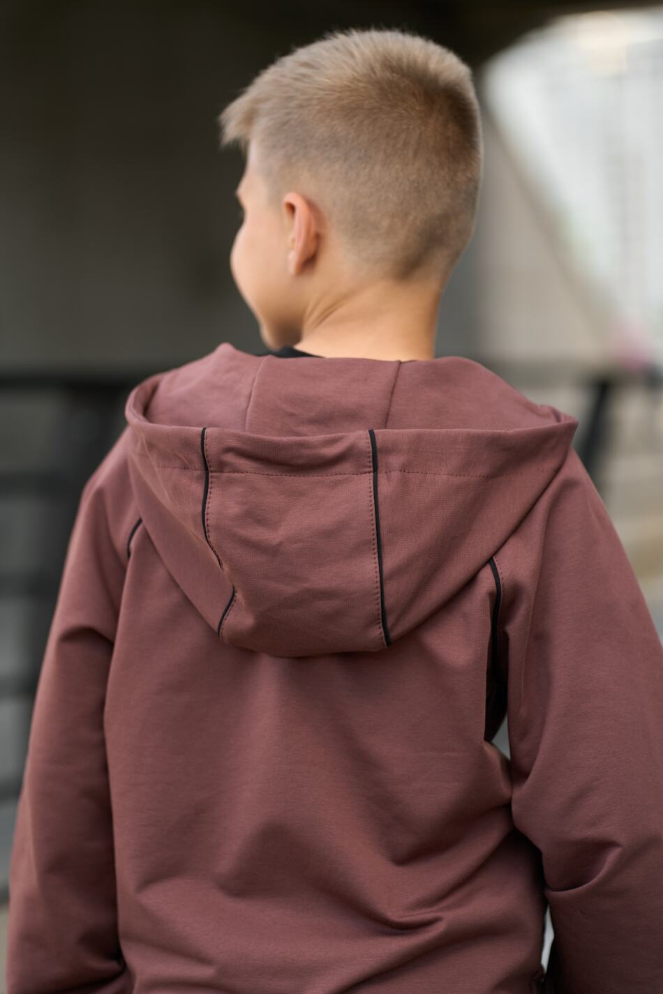 Спортивний костюм Urban двунитка Шоколадний - Зображення 7