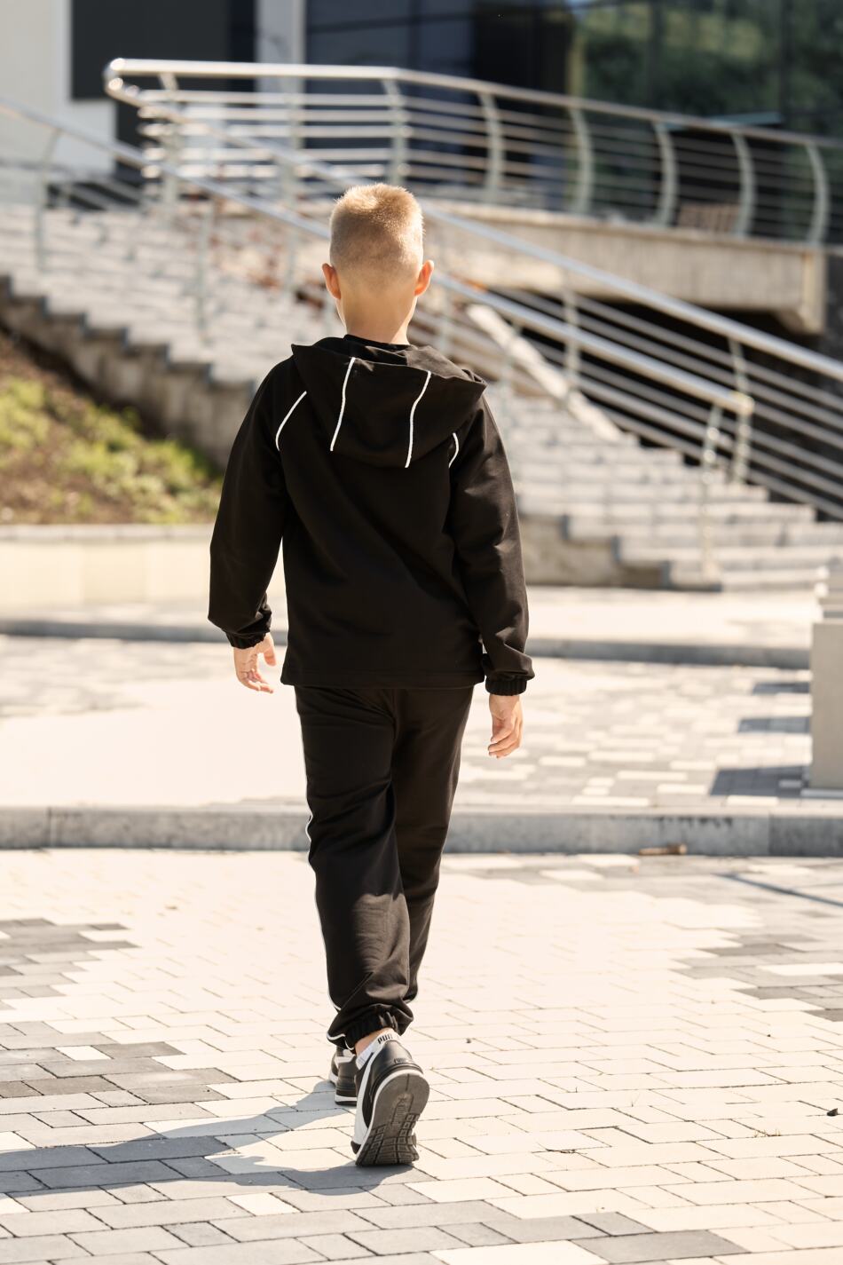 Спортивний костюм Urban двунитка Чорний - Зображення 12