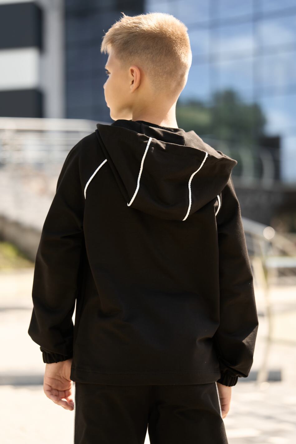 Спортивний костюм Urban двунитка Чорний - Зображення 14