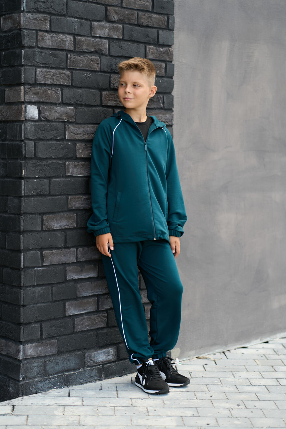 Спортивний костюм Urban двунитка Зелений - Зображення 1