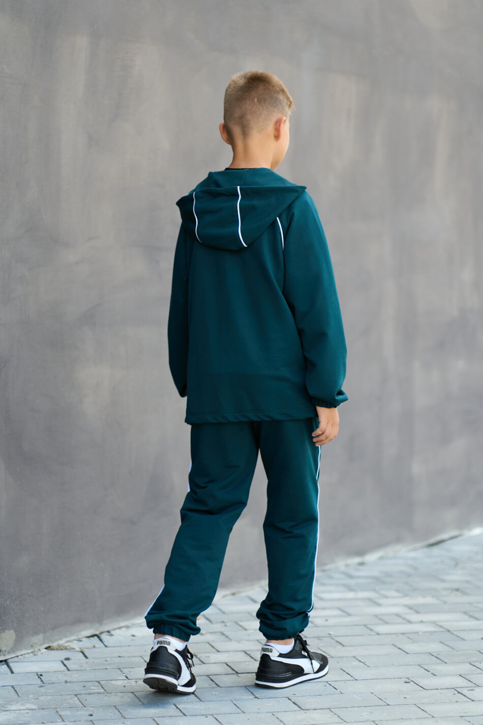 Спортивний костюм Urban двунитка Зелений - Зображення 5