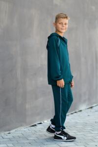 Спортивний костюм Urban двунитка Зелений - Зображення 6