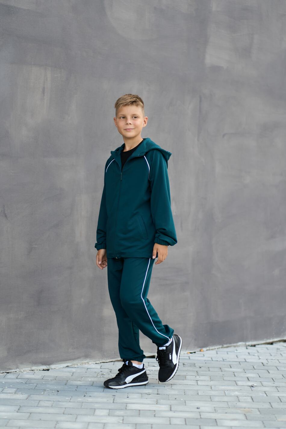 Спортивний костюм Urban двунитка Зелений - Зображення 9
