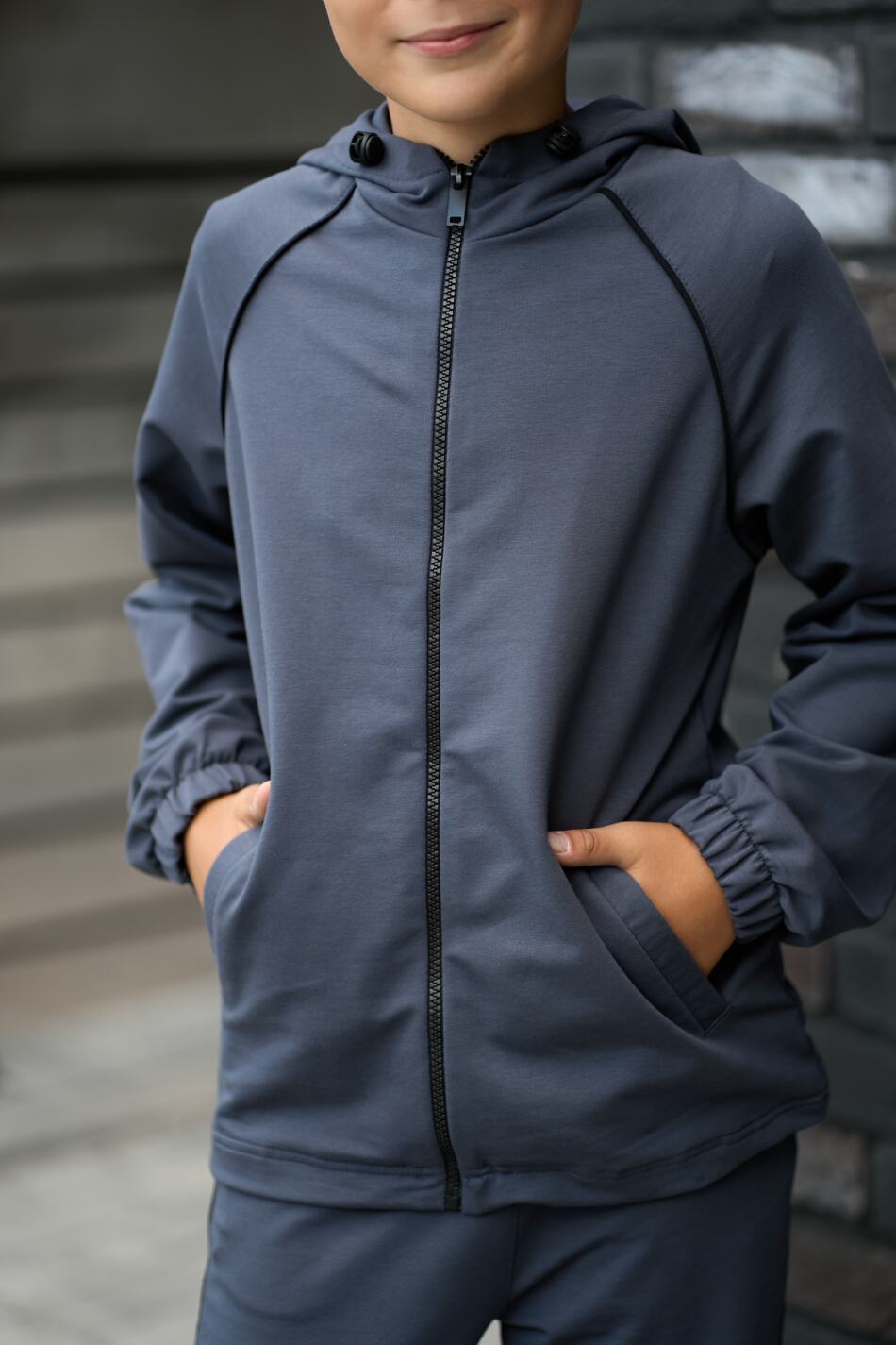 Спортивний костюм Urban двунитка Графіт - Зображення 4