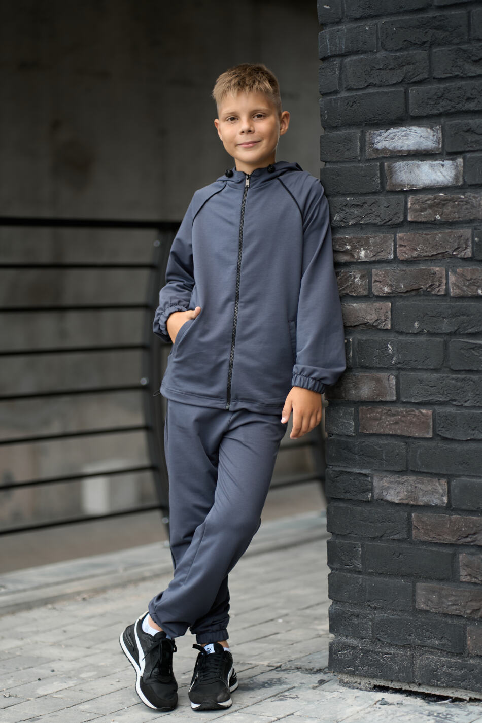 Спортивний костюм Urban двунитка Графіт - Зображення 6