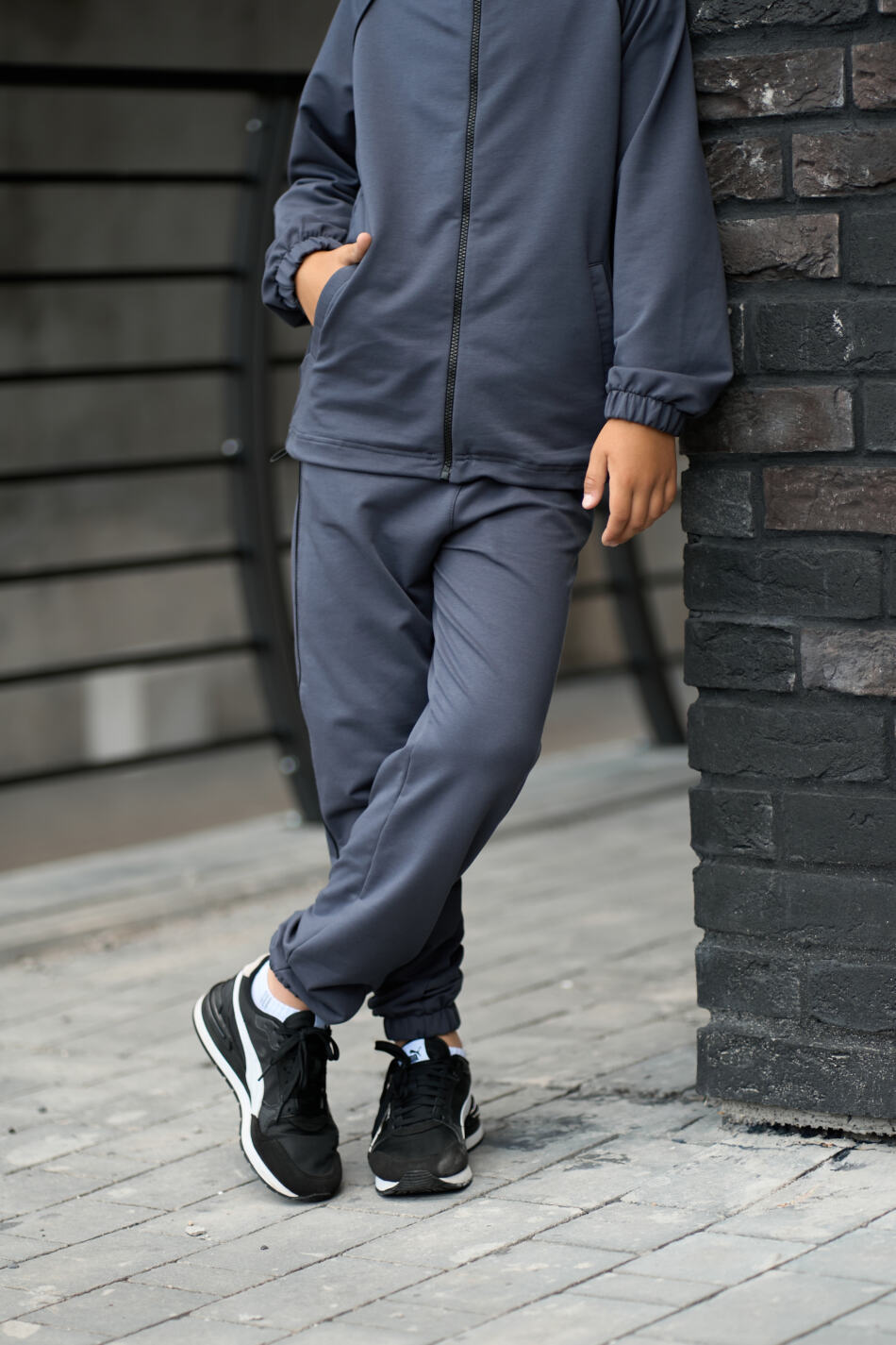 Спортивний костюм Urban двунитка Графіт - Зображення 7