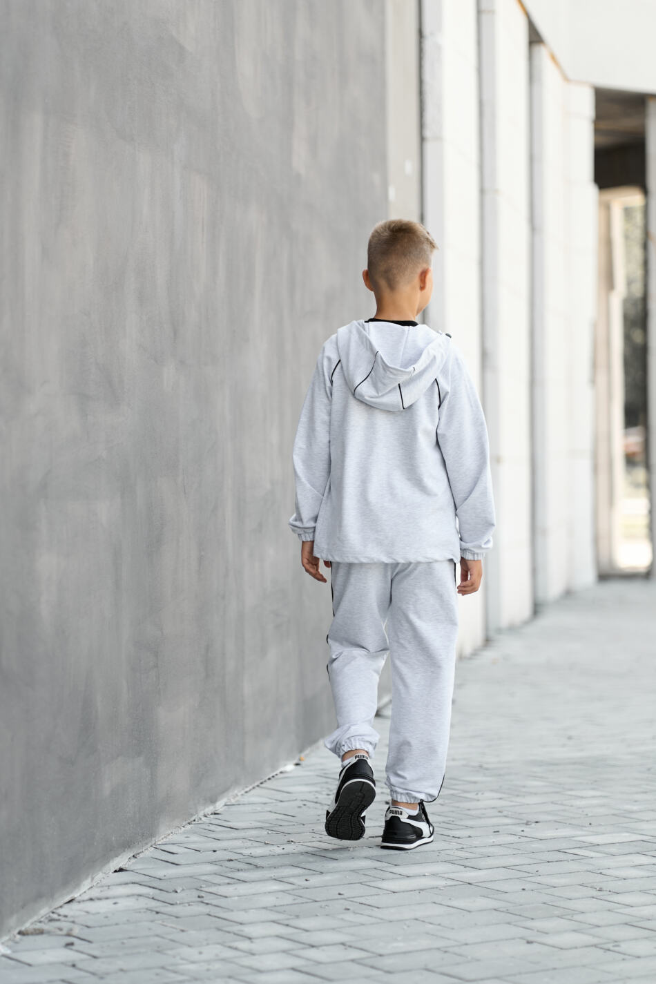 Спортивний костюм Urban двунитка Меланж - Зображення 5