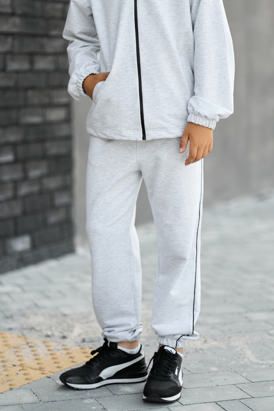 Спортивний костюм Urban двунитка Меланж - Зображення 9