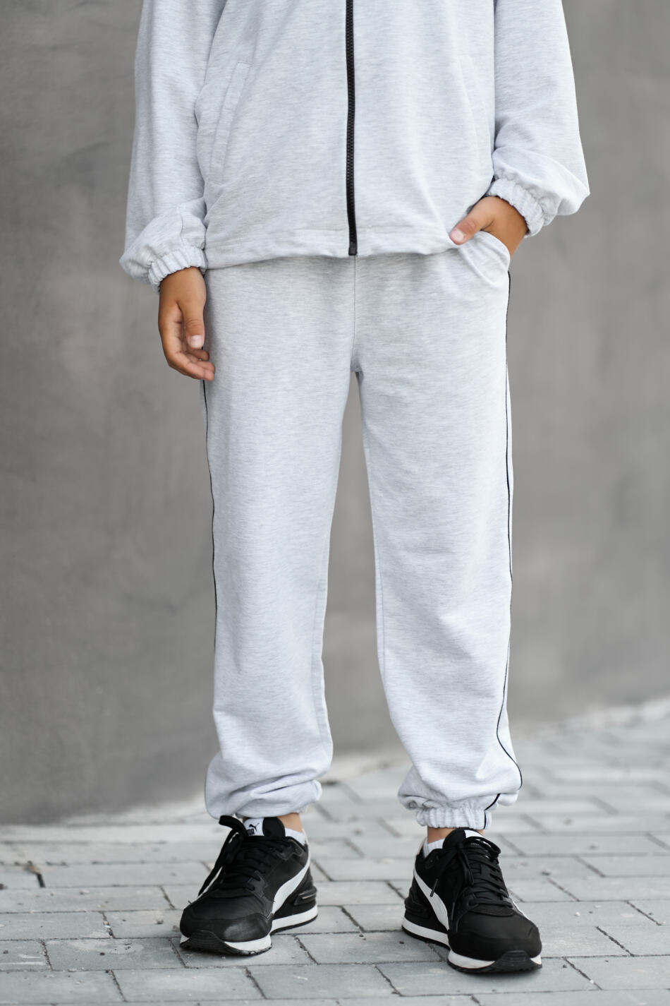 Спортивний костюм Urban двунитка Меланж - Зображення 11