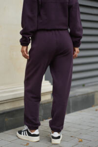 Теплий жіночий костюм на флісі Teddy Fleece Deep Plum - Зображення 8