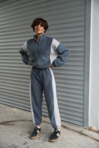 Спортивний костюм Polara від Fanme, з тканини Polar Fleece Індіго - Зображення 24