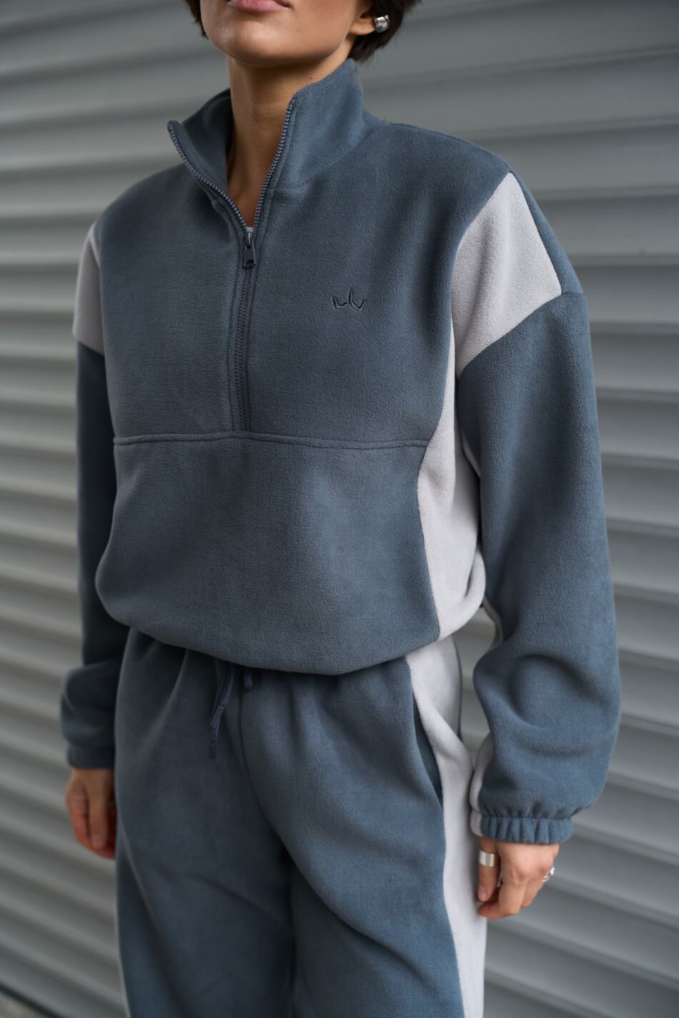 Спортивний костюм Polara від Fanme, з тканини Polar Fleece Індіго - Зображення 20