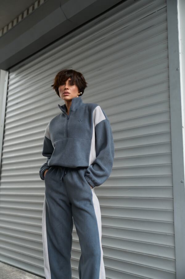 Спортивний костюм Polara від Fanme, з тканини Polar Fleece Індіго