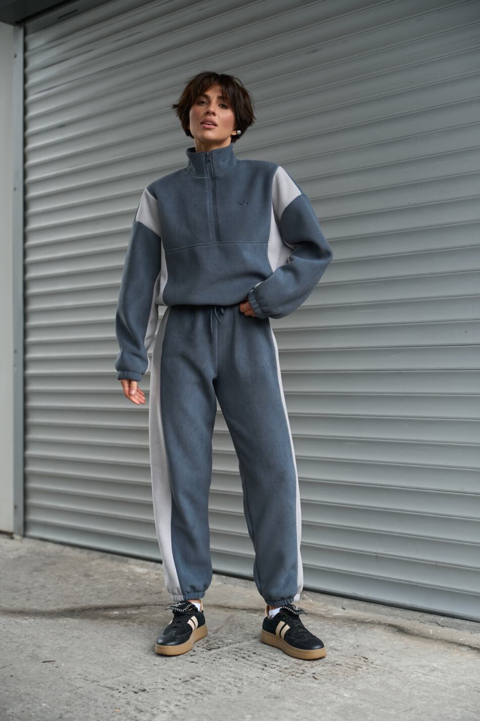 Спортивний костюм Polara від Fanme, з тканини Polar Fleece Індіго - Зображення 6