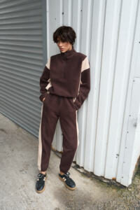 Спортивний костюм Polara від Fanme, з тканини Polar Fleece Шоколадний - Зображення 15