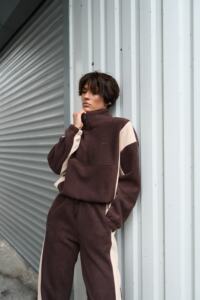 Спортивний костюм Polara від Fanme, з тканини Polar Fleece Шоколадний - Зображення 14
