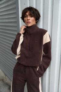Спортивний костюм Polara від Fanme, з тканини Polar Fleece Шоколадний - Зображення 13