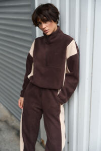 Спортивний костюм Polara від Fanme, з тканини Polar Fleece Шоколадний - Зображення 12