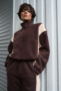Спортивний костюм Polara від Fanme, з тканини Polar Fleece Шоколадний - Зображення 10