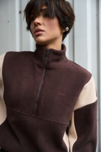 Спортивний костюм Polara від Fanme, з тканини Polar Fleece Шоколадний - Зображення 8