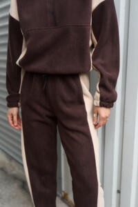 Спортивний костюм Polara від Fanme, з тканини Polar Fleece Шоколадний - Зображення 7