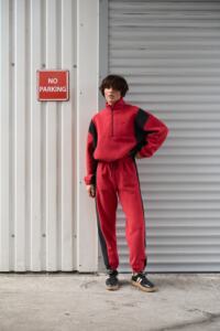Спортивний костюм Polara від Fanme, з тканини Polar Fleece Червоний - Зображення 15