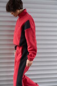 Спортивний костюм Polara від Fanme, з тканини Polar Fleece Червоний - Зображення 11