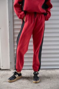 Спортивний костюм Polara від Fanme, з тканини Polar Fleece Червоний - Зображення 10