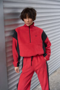 Спортивний костюм Polara від Fanme, з тканини Polar Fleece Червоний - Зображення 7