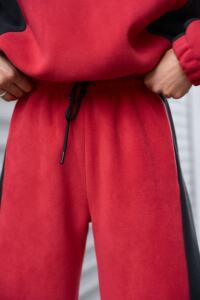 Спортивний костюм Polara від Fanme, з тканини Polar Fleece Червоний - Зображення 4
