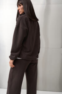 Теплий жіночий костюм на флісі Narena Fleece Шоколад - Зображення 7