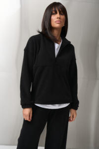 Теплий жіночий костюм на флісі Narena Fleece Чорний - Зображення 3