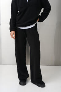 Теплий жіночий костюм на флісі Narena Fleece Чорний - Зображення 6