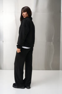 Теплий жіночий костюм на флісі Narena Fleece Чорний - Зображення 8