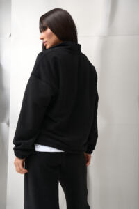 Теплий жіночий костюм на флісі Narena Fleece Чорний - Зображення 10