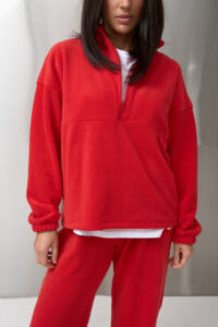 Теплий жіночий костюм на флісі Narena Fleece Червоний - Зображення 5