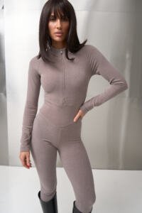 Термокомбінезон жіночий на блискавці micro thermo-фліс Тоуп - Зображення 8