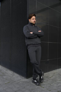 Теплий чоловічий костюм зі стойкою Maverick Графіт - Зображення 3