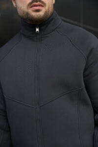 Теплий чоловічий костюм зі стойкою Maverick Графіт - Зображення 6