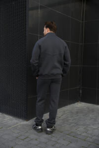 Теплий чоловічий костюм зі стойкою Maverick Графіт - Зображення 10