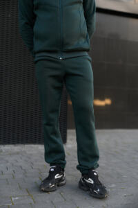 Теплий чоловічий костюм зі стойкою Maverick Зелений - Зображення 9